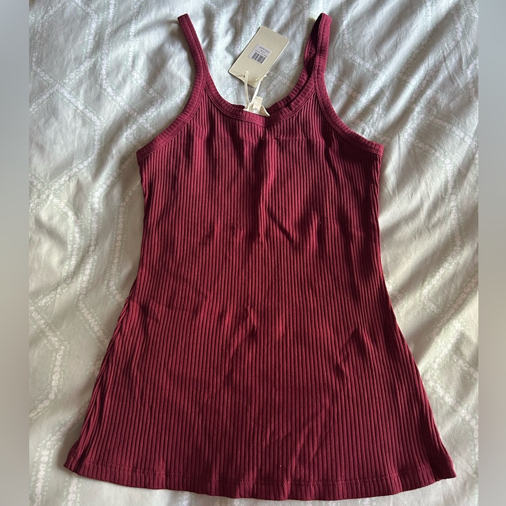 Plum tank top - large